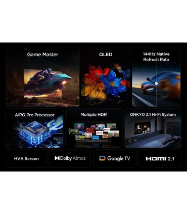 TCL 55P8K 55" 4K UHD QLED: une qualité d'image éblouissante dans votre salon