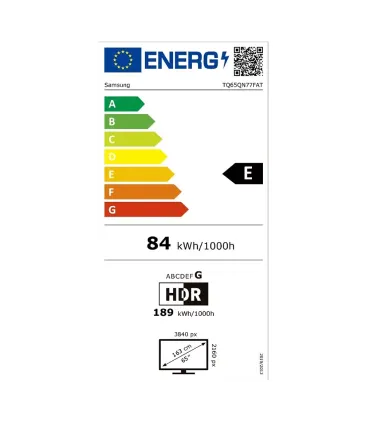 Découvrez la magie de l'image avec Samsung TQ65QN74F 4K UHD Neo QLED 65"