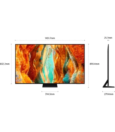 Découvrez la magie de l'image avec Samsung TQ65QN74F 4K UHD Neo QLED 65"