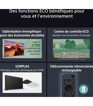 Sony 65 Bravia 9 4K QLED XR Mini-LED TV