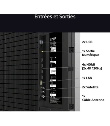 Sony 65 Bravia 9 4K QLED XR Mini-LED TV