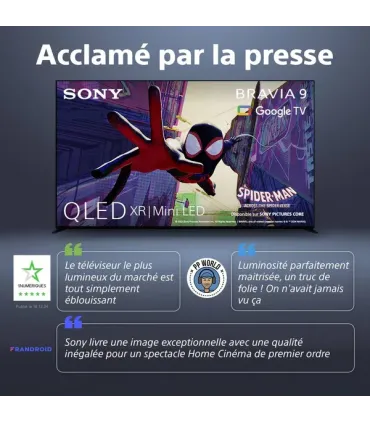 Sony 65 Bravia 9 4K QLED XR Mini-LED TV
