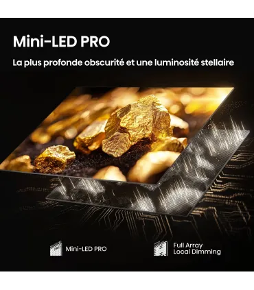 Découvrez la qualité 4K avec la Hisense 50E8Q 50" MiniLED UHD