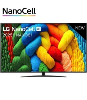Découvrez la magie visuelle avec LG 75NANO81A6A.AEU 75" 4K UHD NanoCell