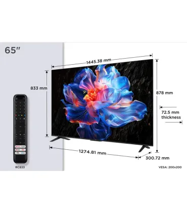 Profitez d'images éclatantes avec TCL 65P61K 65" 4K UHD LED TV