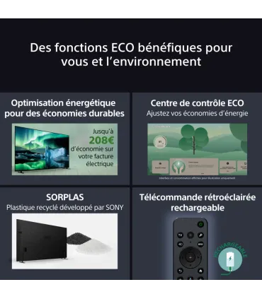 Découvrez le Sony Bravia 8A K77XR8APAEP 77" 4K UHD OLED pour une expérience ultime