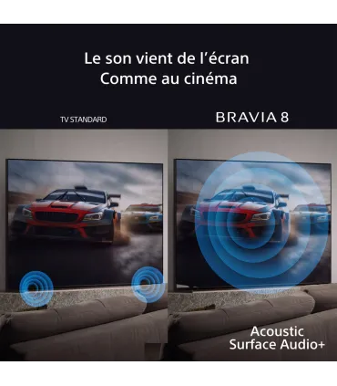 Découvrez le Sony Bravia 8A K55XR8APAEP 55" 4K UHD OLED pour un visionnage premium