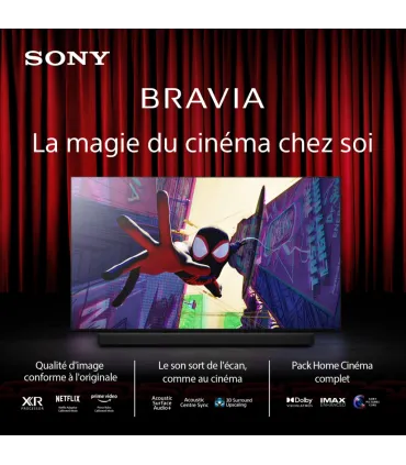 Découvrez le Sony Bravia 8A K55XR8APAEP 55" 4K UHD OLED pour un visionnage premium
