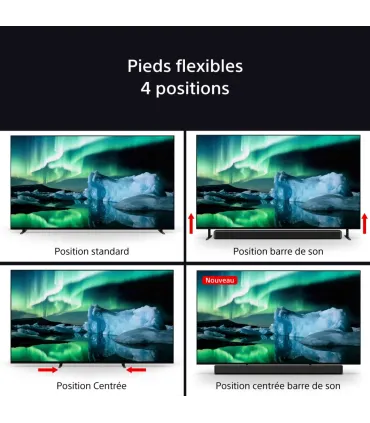 Découvrez le Sony Bravia 8A K55XR8APAEP 55" 4K UHD OLED pour un visionnage premium