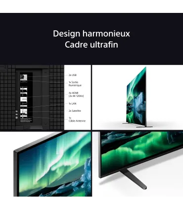 Découvrez la magie 4K avec le Sony Bravia K55XR80PAEP OLED 55 pouces