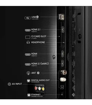 Hisense 43A6Q 43" 4K UHD LED : Immergez-vous dans l'ultra haute définition