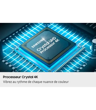 Découvrez le Samsung TU43U8005F 43" 4K Crystal UHD QLED pour une expérience TV ultime