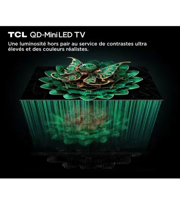 Découvrez la magie visuelle avec TCL 65C7K 65" 4K UHD QD Mini LED