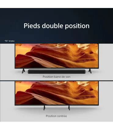 Sony Bravia KD-65X75WL 65" 4K UHD LED – Smart TV, Google TV, HDR, 4K X-Reality PRO | Prix, Avis & Livraison Rapide