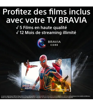 Sony Bravia KD-65X75WL 65" 4K UHD LED – Smart TV, Google TV, HDR, 4K X-Reality PRO | Prix, Avis & Livraison Rapide