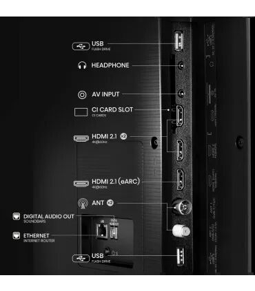 Hisense 85E7Q 85" QLED 4K UHD – TV Smart, Dolby Vision & Atmos, HDR10+, Gaming 120Hz | Prix et Avis