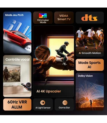 Hisense 85A6Q 85" 4K UHD LED – TV 85 pouces | HDR, Smart TV, Dolby Vision | Meilleur prix et livraison rapide