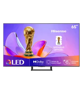 Hisense 65A7Q 65" QLED 4K UHD – Smart TV | Dolby Vision & Atmos | HDMI 2.1 | Meilleur prix et livraison rapide