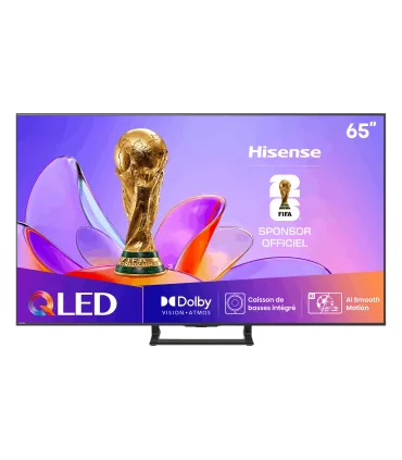 Hisense 65A7Q 65" QLED 4K UHD – Smart TV | Dolby Vision & Atmos | HDMI 2.1 | Meilleur prix et livraison rapide