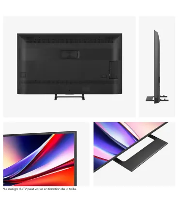 Hisense 65A7Q 65" QLED 4K UHD – Smart TV | Dolby Vision & Atmos | HDMI 2.1 | Meilleur prix et livraison rapide