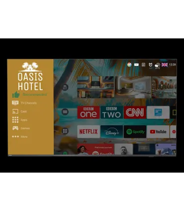 Philips Hotel 50HFL6214U 50" – TV 4K UHD LED | Smart TV Pro: centré hôtel, HDR, HDMI, Wi‑Fi | Meilleur prix & livraison rapide