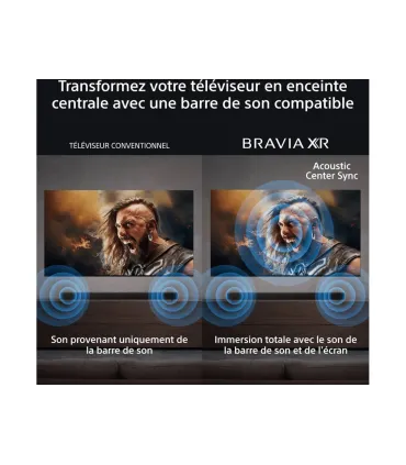 TV intelligente Sony K65XR8A 65" OLED 4K Ultra HD HDR – Smart TV, Dolby Vision/Atmos, Google TV | Prix & Achat en ligne