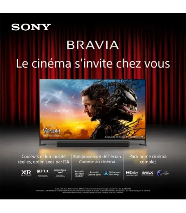 Sony Bravia 3 K43S35 43" 4K UHD Direct LED – Smart TV 4K HDR | Son Immersif | Meilleur Prix