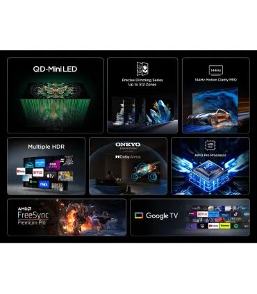 TCL 75C6K 75" 4K UHD QD Mini LED – TV Mini-LED 4K HDR, 144 Hz, Google TV | Meilleur prix et avis