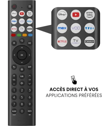 Hisense 32A4Q 32" HD LED – TV Compacte, Dolby Audio, Smart TV VIDAA | Prix, Avis & Achat en Ligne