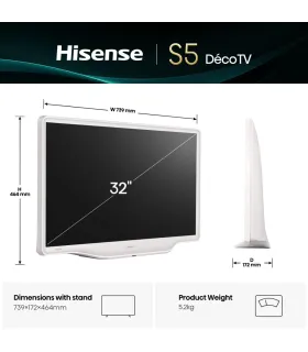 Hisense 32S5Q 32" Full HD QLED