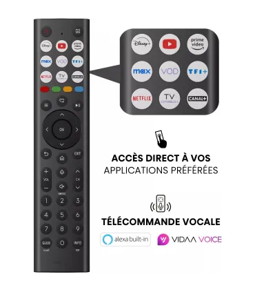 Hisense 43A6Q 43" 4K UHD LED – Smart TV HDR, Dolby Vision, Wi‑Fi | Prix, Avis & Achat en Ligne