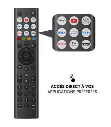 Hisense 40A5Q 40" – TV QLED Full HD | Couleurs vives, HDR, Smart TV | Meilleur prix et livraison rapide