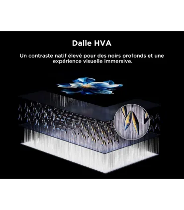 TCL 85P8K 85" QLED 4K UHD – Smart TV HDR10+, Dolby Vision, Google TV | Meilleur prix, livraison rapide