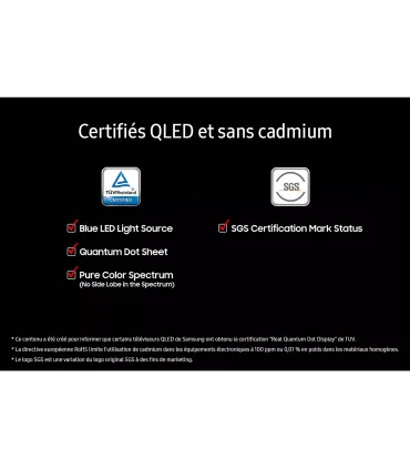 Samsung TQ55Q7F5 55" QLED 4K UHD – TV Smart, HDR, Design fin | Prix, Avis & Achat