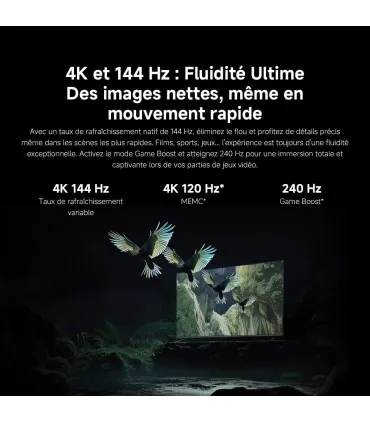 Xiaomi S 2025 65" 4K UHD QD‑Mini LED – TV 65 pouces, HDR, 120 Hz, Dolby Vision | Prix, Avis & Achat en ligne