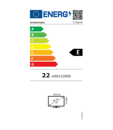 LG 27TQ615S-WZ 27" Full HD LED – Smart TV/Monitor, Tuner, Wi‑Fi | Prix, Avis & Achat