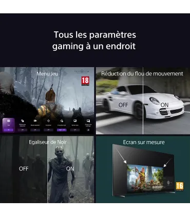 Sony Bravia 7 K65XR70AEP 65" | TV 4K UHD QLED | HDR, Google TV, HDMI 2.1 | Prix et Avis