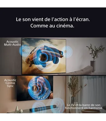 Sony Bravia 7 K65XR70AEP 65" | TV 4K UHD QLED | HDR, Google TV, HDMI 2.1 | Prix et Avis
