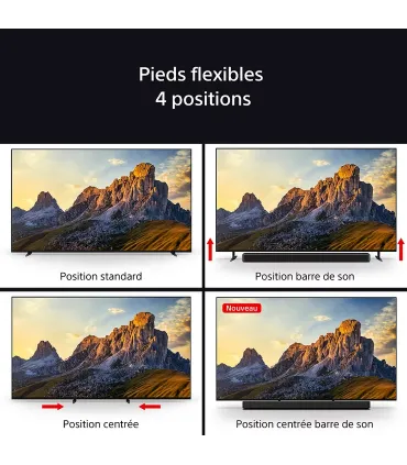 Sony Bravia 7 K65XR70AEP 65" | TV 4K UHD QLED | HDR, Google TV, HDMI 2.1 | Prix et Avis