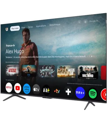 TCL 55P89K 55" QLED 4K UHD – Smart TV HDR, Dolby Vision/Atmos, Google TV | Prix, Avis & Livraison rapide