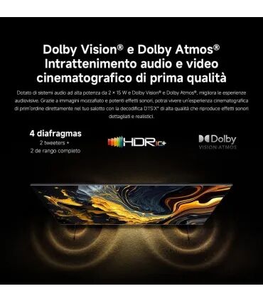 TV intelligente Xiaomi ELA5730EU 4K Ultra HD QLED 85"