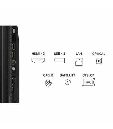 TCL 43P7K 43" QLED 4K UHD – Smart TV HDR10+, Google TV, Dolby Atmos | Meilleur prix et livraison rapide