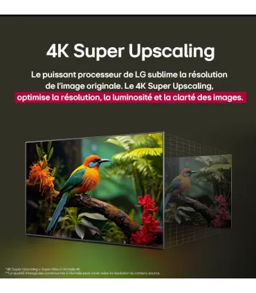 LG 86NANO81A6A 86" 4K UHD NanoCell – Smart TV, HDR, AI ThinQ | Prix & Livraison rapide