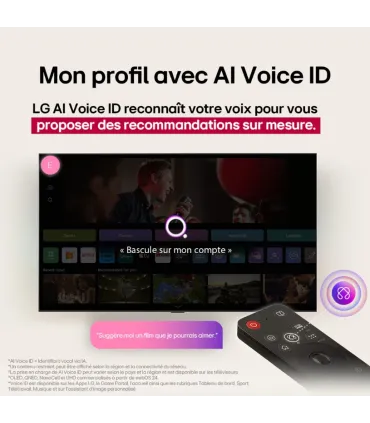 LG 86NANO81A6A 86" 4K UHD NanoCell – Smart TV, HDR, AI ThinQ | Prix & Livraison rapide