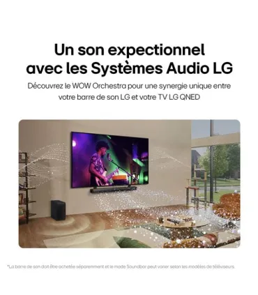 LG 86QNED91 86" 4K UHD QNED – TV Mini‑LED, 120 Hz, HDR, Dolby Vision/Atmos | Meilleur prix, livraison rapide
