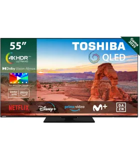 Toshiba 55QV3463DG 55" 4K UHD QLED – Smart TV, Dolby Vision & HDR10 | Prix, Avis & Achat en Ligne