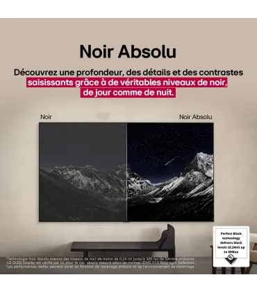 LG 77C54LA 77" OLED 4K UHD – Téléviseur OLED 77 pouces | Dolby Vision, Smart TV webOS | Meilleur Prix & Livraison Rapide