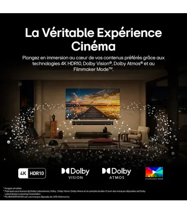 LG 83C54LA 83" OLED 4K UHD – TV OLED 120Hz, Dolby Vision, webOS | Meilleur prix et livraison rapide