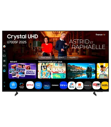 Samsung TU75U7025F 75" 4K Crystal UHD LED – TV Smart, HDR, Grand Écran | Prix et Avis