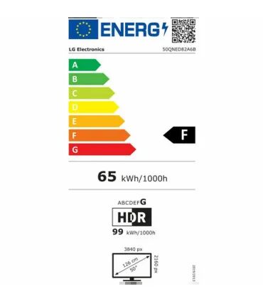 LG 50QNED82A6B 50" 4K UHD QNED – TV Smart 4K HDR, AI ThinQ, HDMI eARC | Prix, Avis & Livraison Rapide